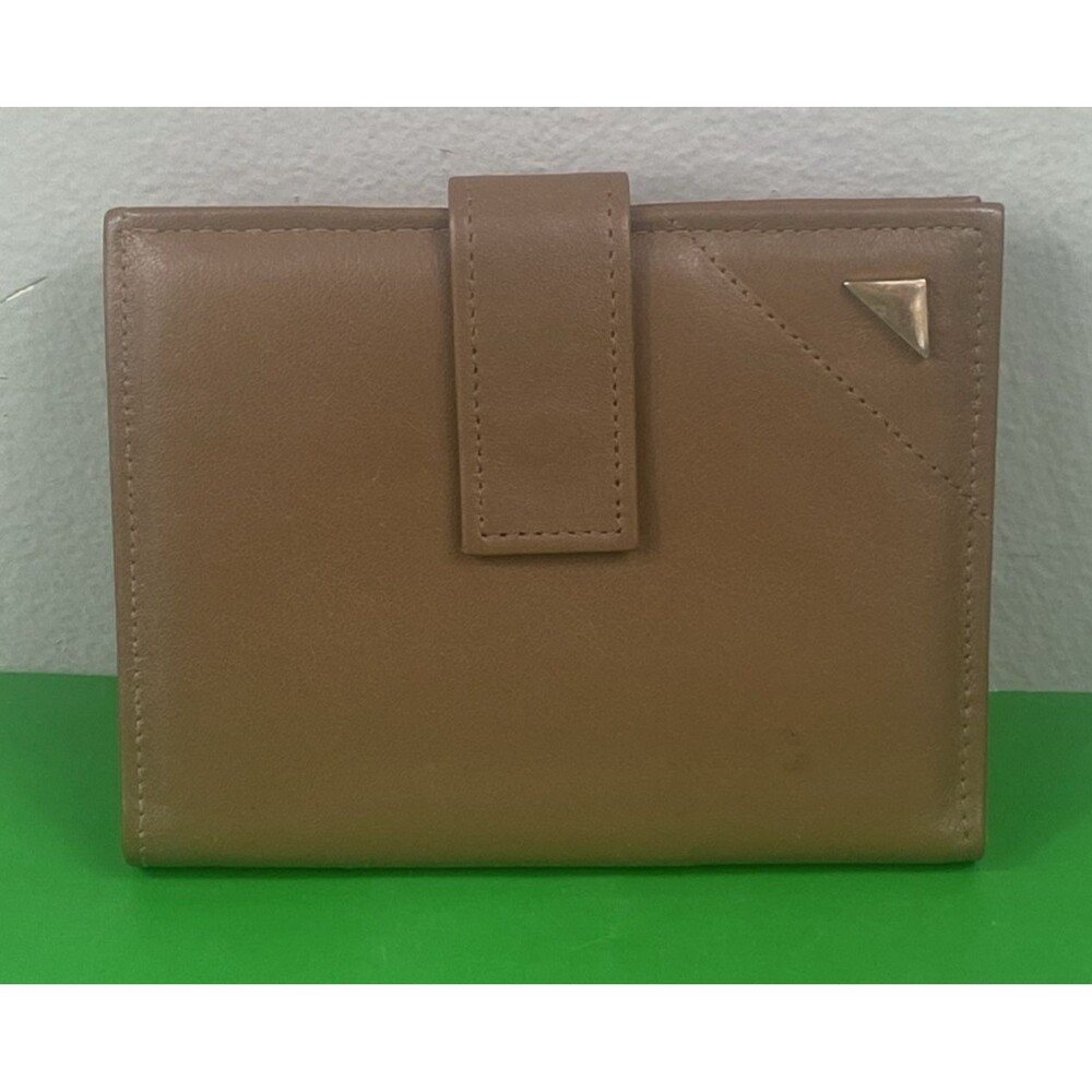 VTG Rolfs Cowhide Leather Wallet Womens Bifold w/ Kiss Lock Snap Coin Purse - Picture 2 of 14
